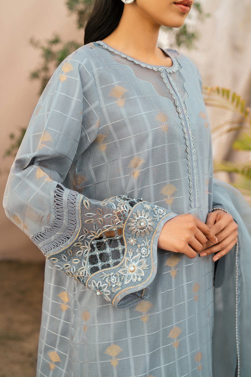Baroque | Luxury Pret 24 | JACQUARD LAWN UF-606 - House Of Anaya