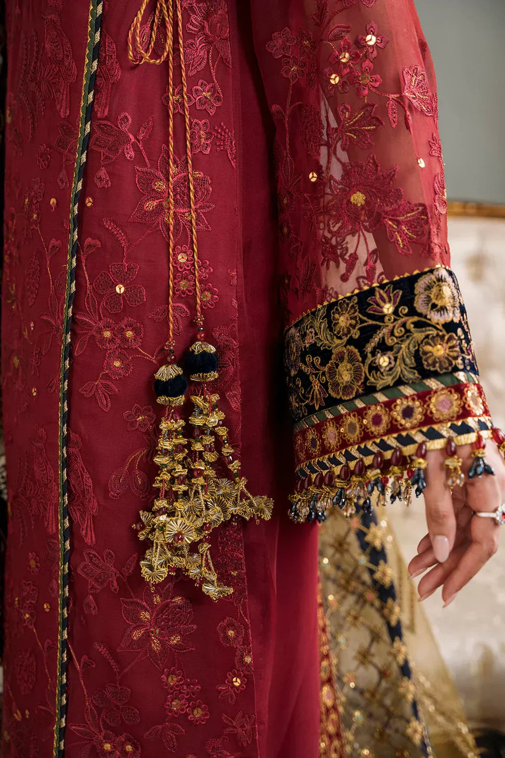 Baroque | Chantelle Embroidered Collection | CH12-07 - House Of Anaya
