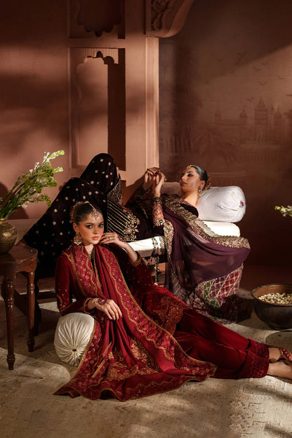 IZNIK | Raagni Velvet Formals | IV-58 Embroidered Velvet