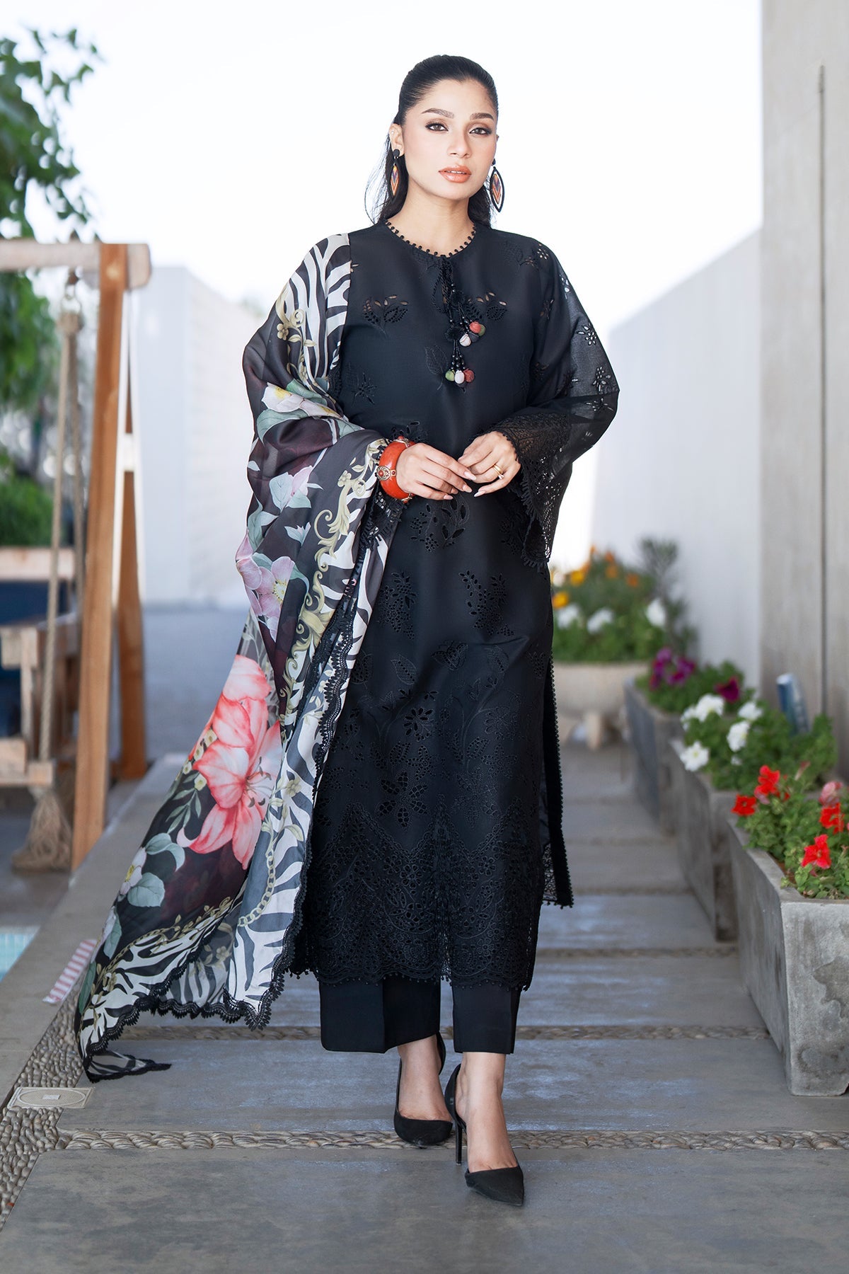 Baroque | Embroidered Lawn | SF-4080