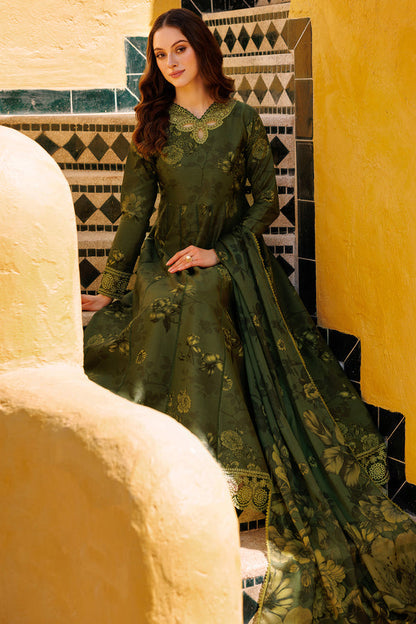 Farasha | Printed Essentials | Sage Charm