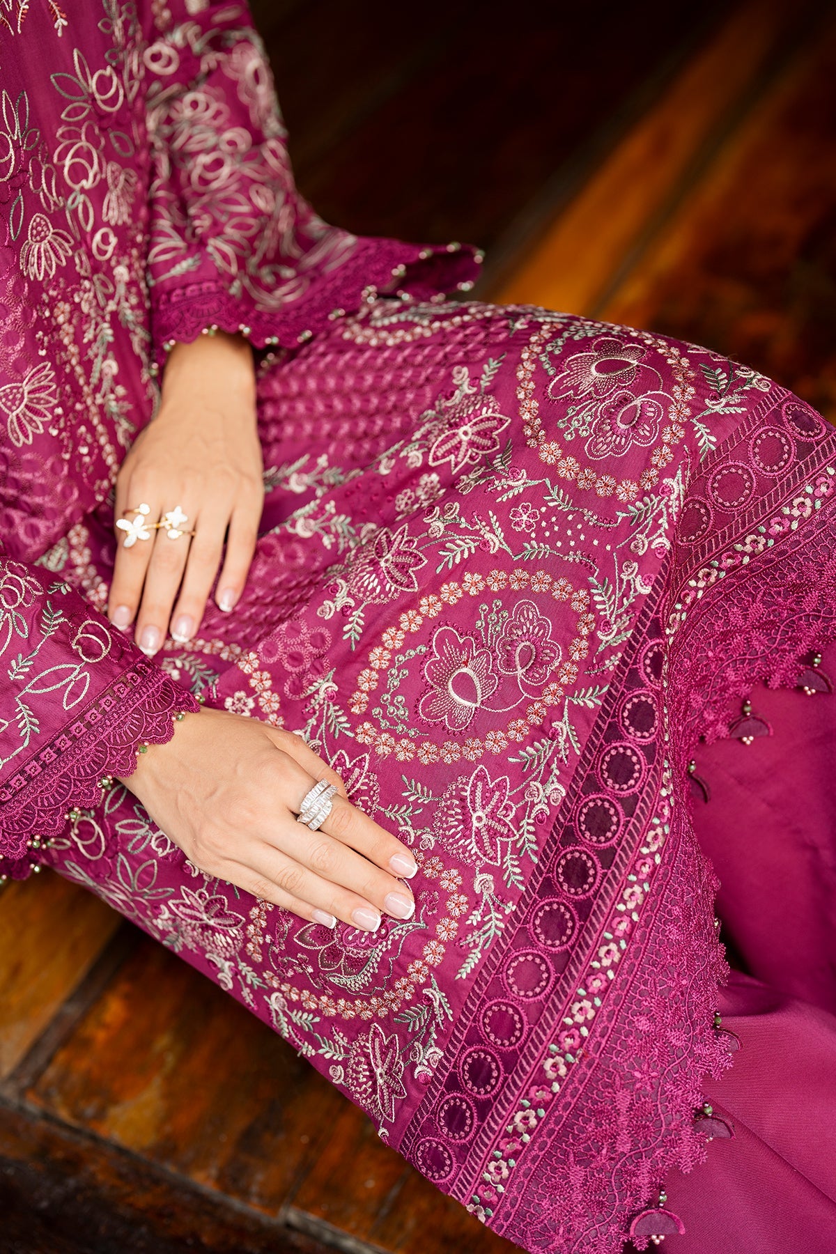 Baroque | Embroidered Lawn | SF-4263