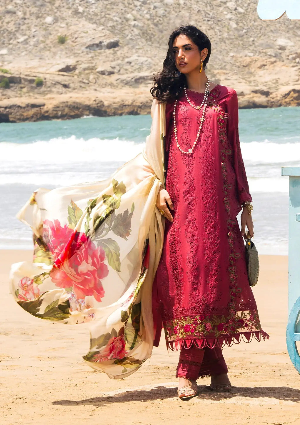 Elaf Premium | Hai Kuch Festive Lawn 24 | EHK-05 Naaz - House Of Anaya