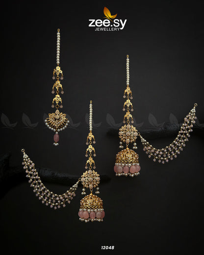 Glamourous Jhumka Earrings - Libasekhas
