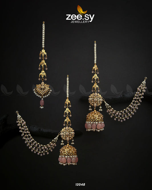 Glamourous Jhumka Earrings - Libasekhas