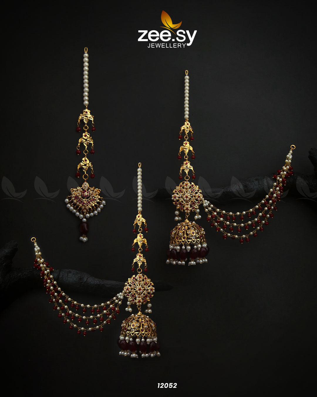 Glamourous Jhumka Earrings - Libasekhas