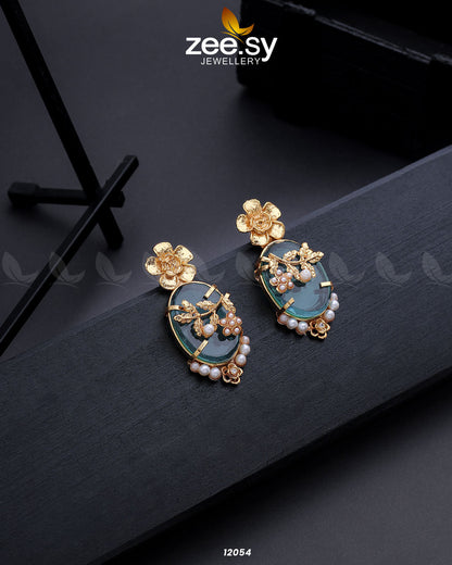 Crystal Glow Earrings - Libasekhas