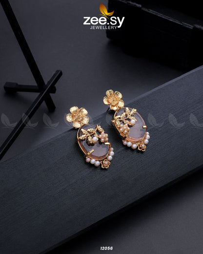 Crystal Glow Earrings - Libasekhas