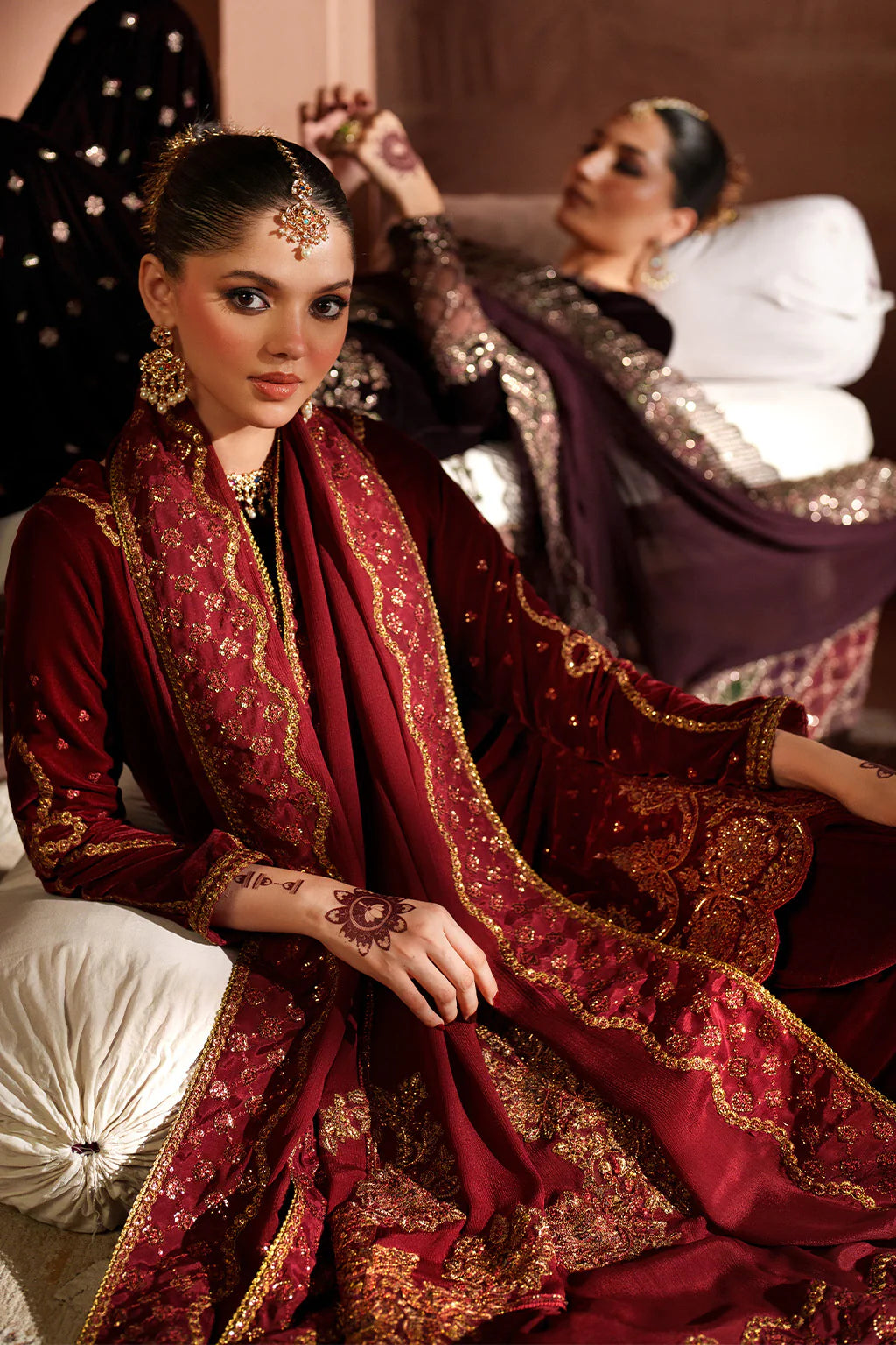 IZNIK | Raagni Velvet Formals | IV-58 Embroidered Velvet