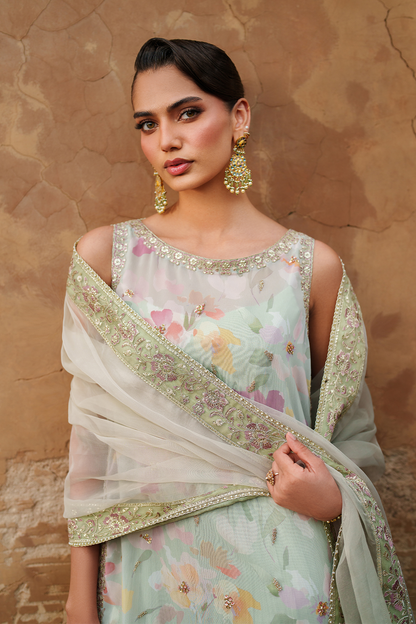 Iznik | Exclusive Formals | UE-549  Printed Chiffon