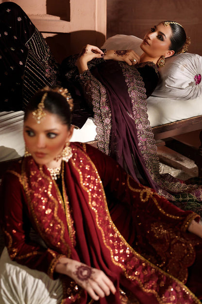 IZNIK | Raagni Velvet Formals | IV-58 Embroidered Velvet