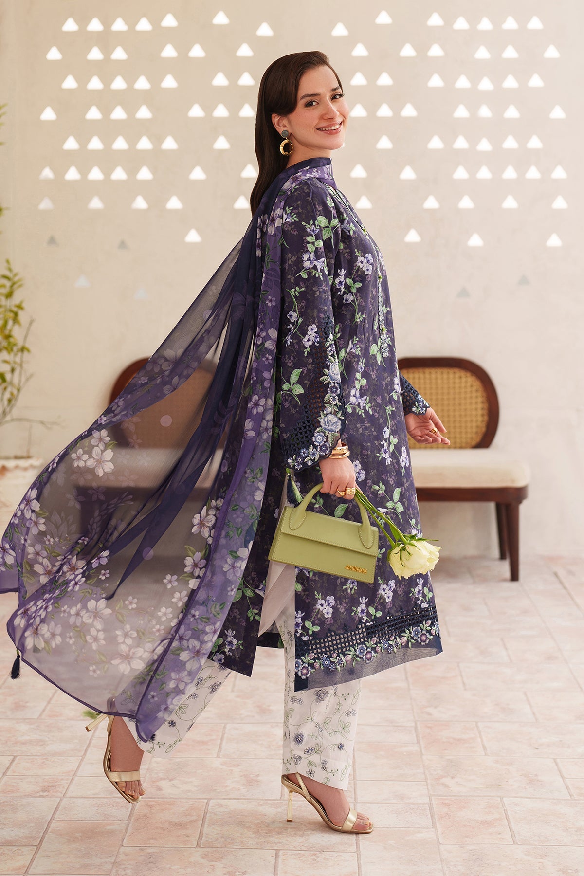 Baroque | Embroidered Lawn | SF-4405