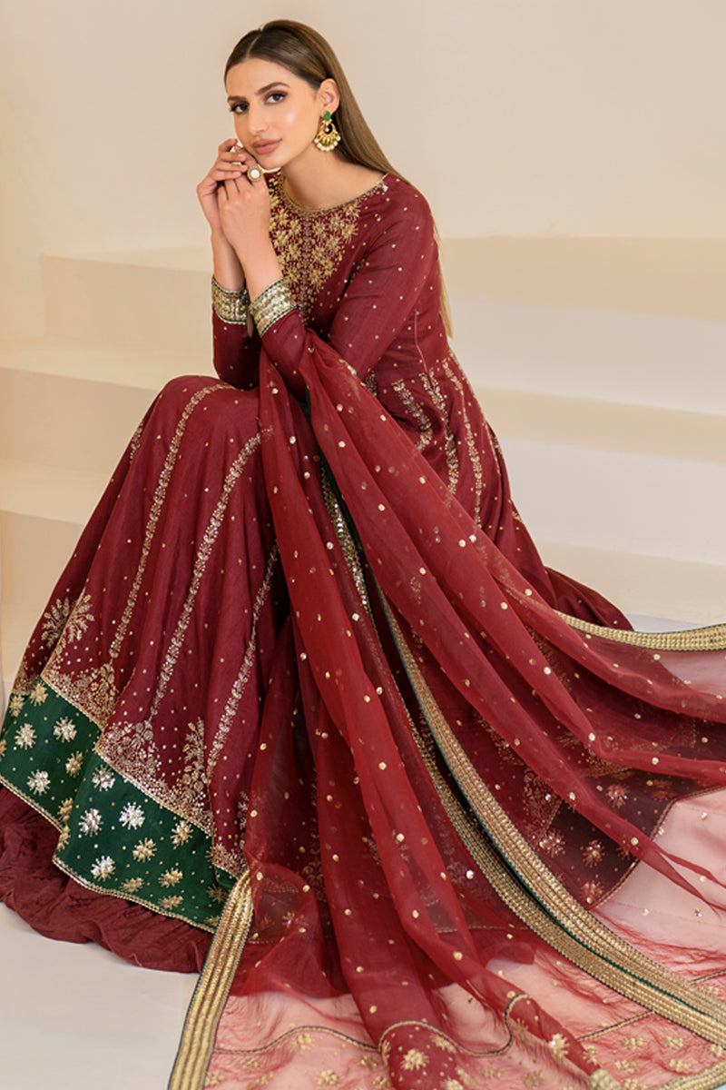 Jazmin | Formals Collection | Raw Silk UR-7018 - House Of Anaya