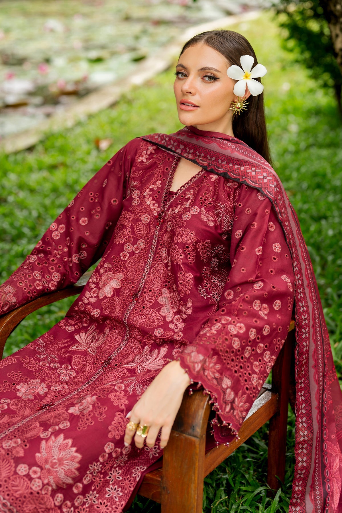 Baroque | Embroidered Lawn | SF-4271