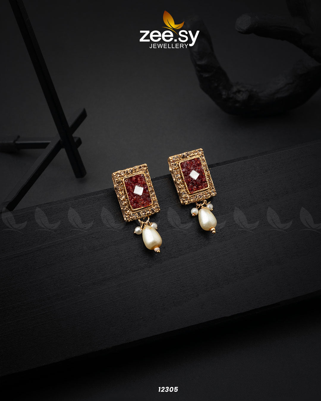 Cobble Crush Earrings - Libasekhas