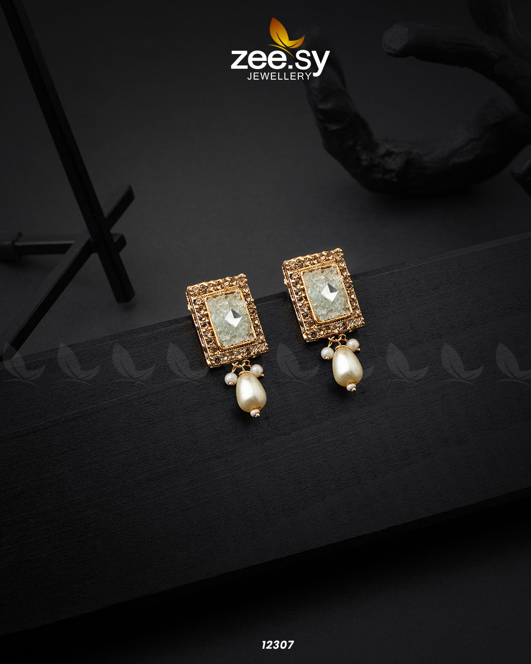Cobble Crush Earrings - Libasekhas