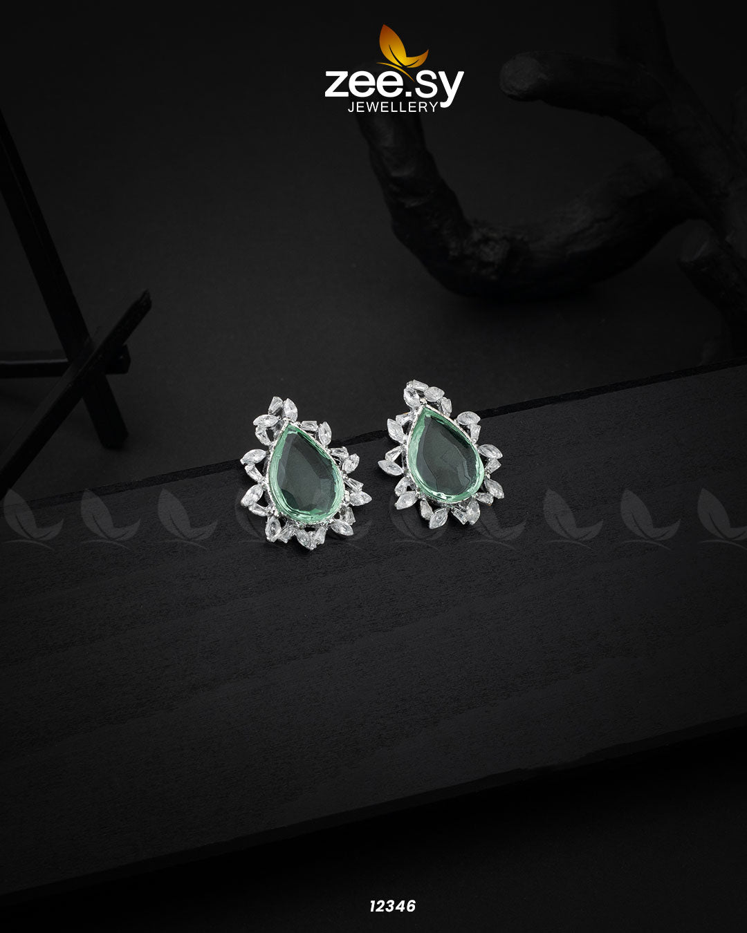 Oval Star Earrings - Libasekhas