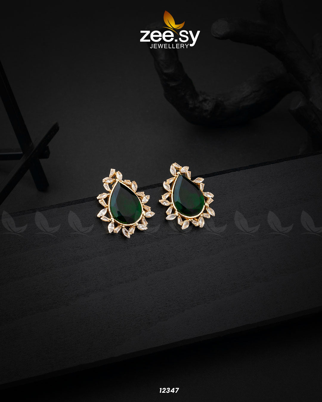 Oval Star Earrings - Libasekhas