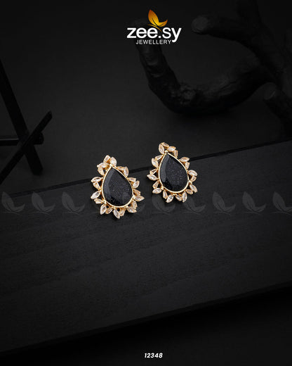 Oval Star Earrings - Libasekhas