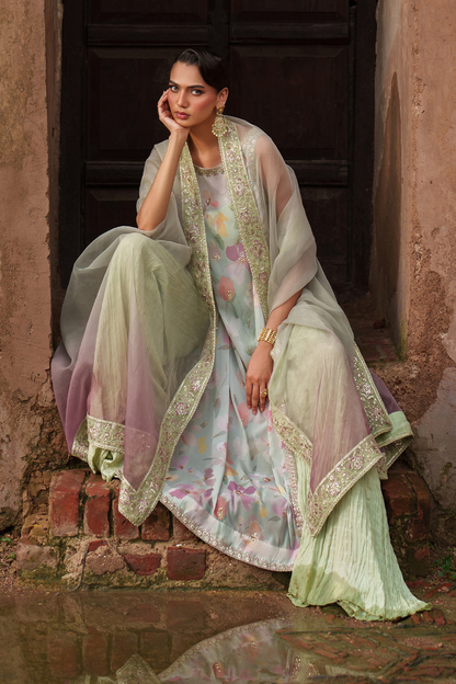 Iznik | Exclusive Formals | UE-549  Printed Chiffon