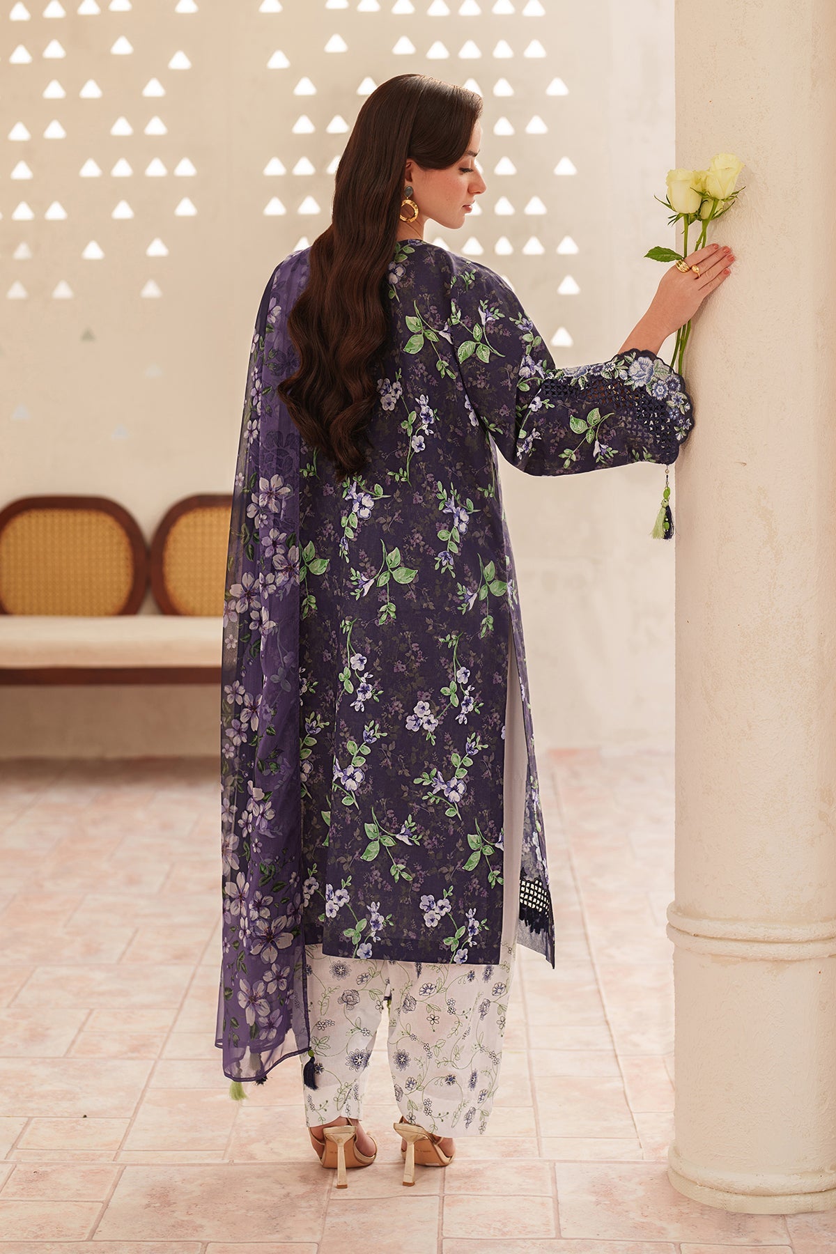Baroque | Embroidered Lawn | SF-4405