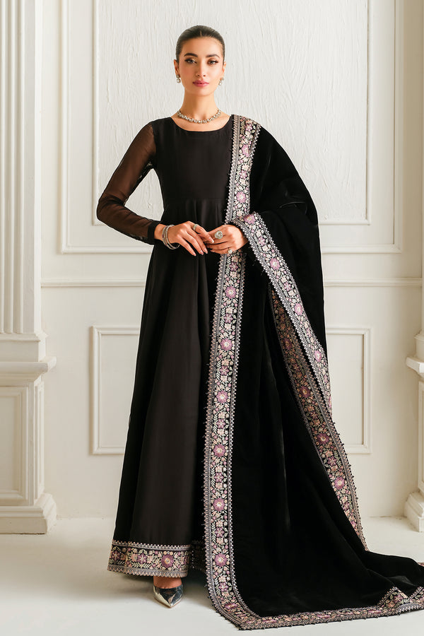 Baroque | Luxury Pret 25 | EMBROIDERED CHIFFON PR-1019