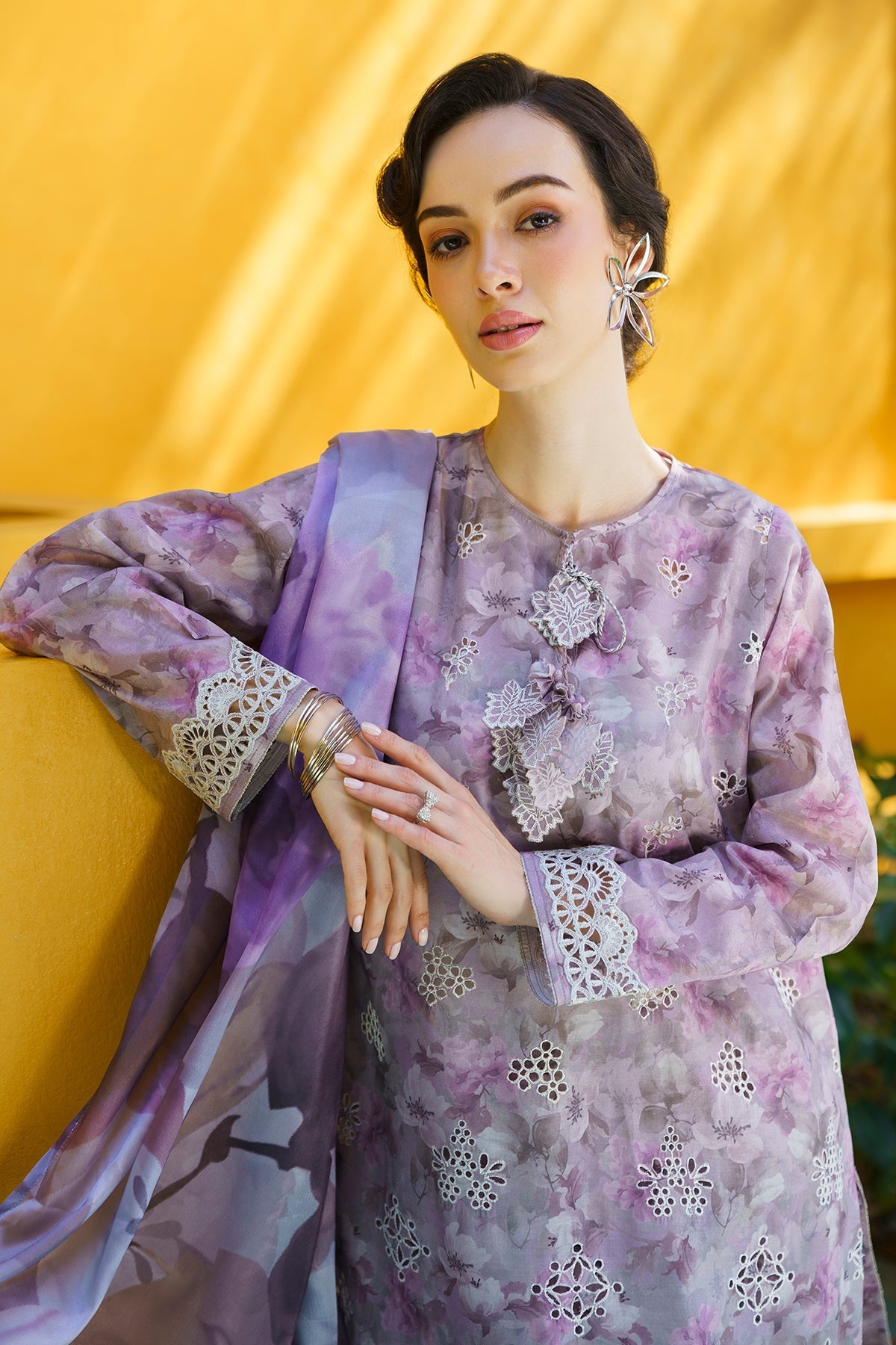 Baroque | Embroidered Lawn | SF-579