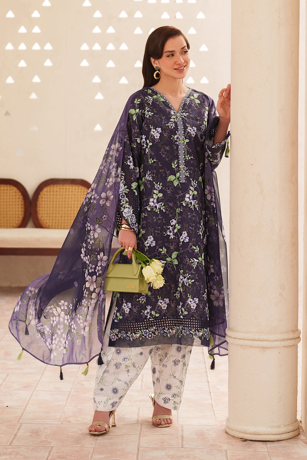 Baroque | Embroidered Lawn | SF-4405
