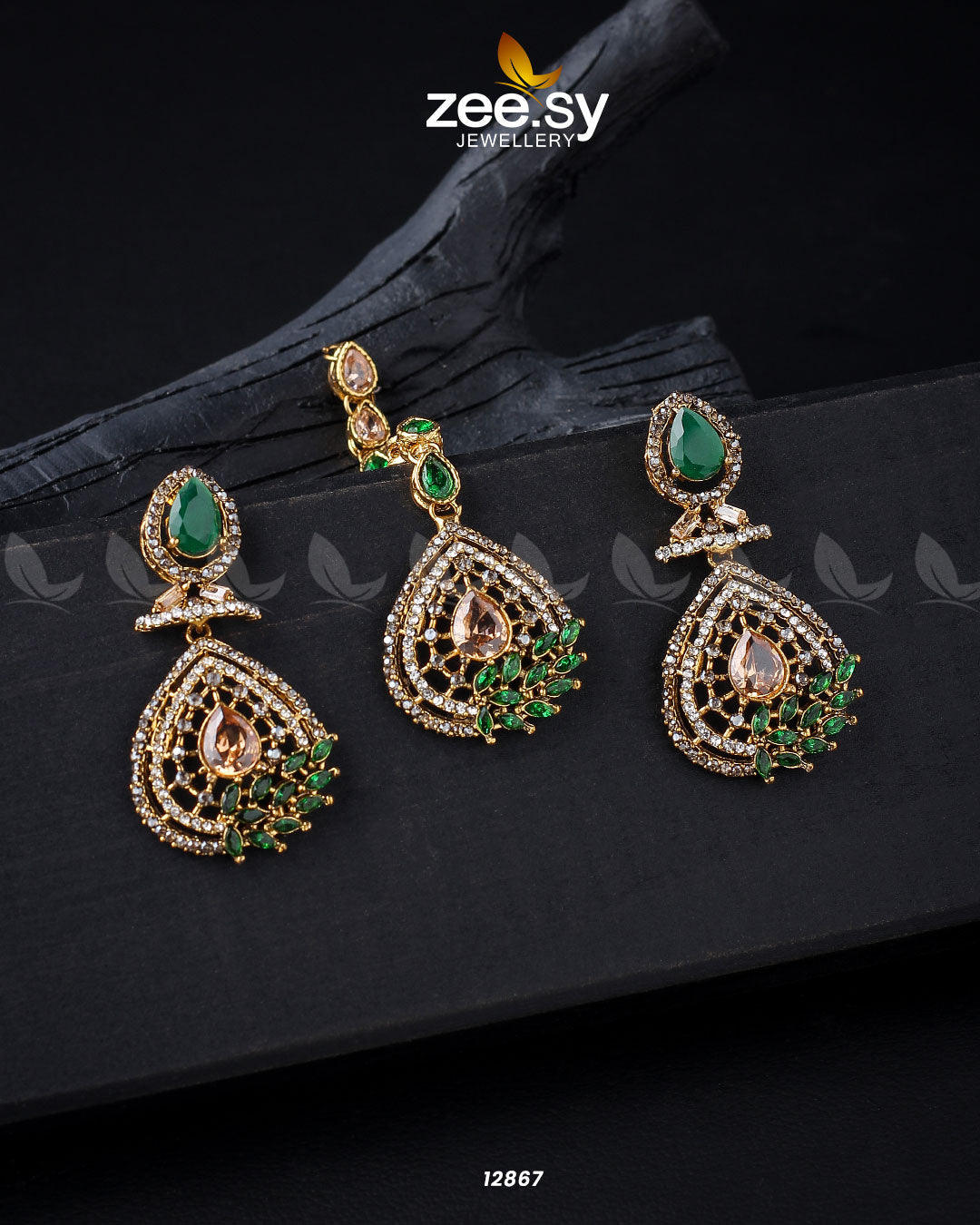 Plumeria Earrings - Libasekhas