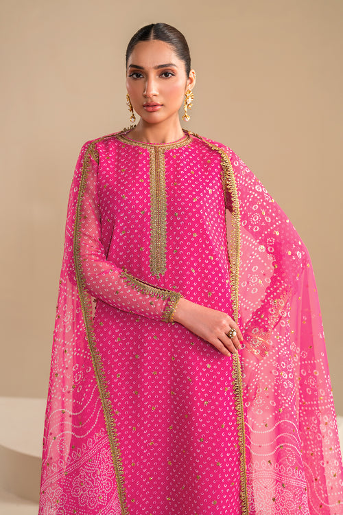 Baroque | Luxury Pret 24 | CHIFFON UF-626 - House Of Anaya