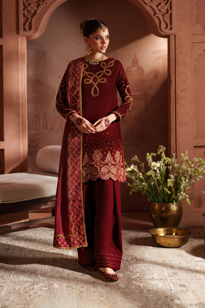 IZNIK | Raagni Velvet Formals | IV-58 Embroidered Velvet