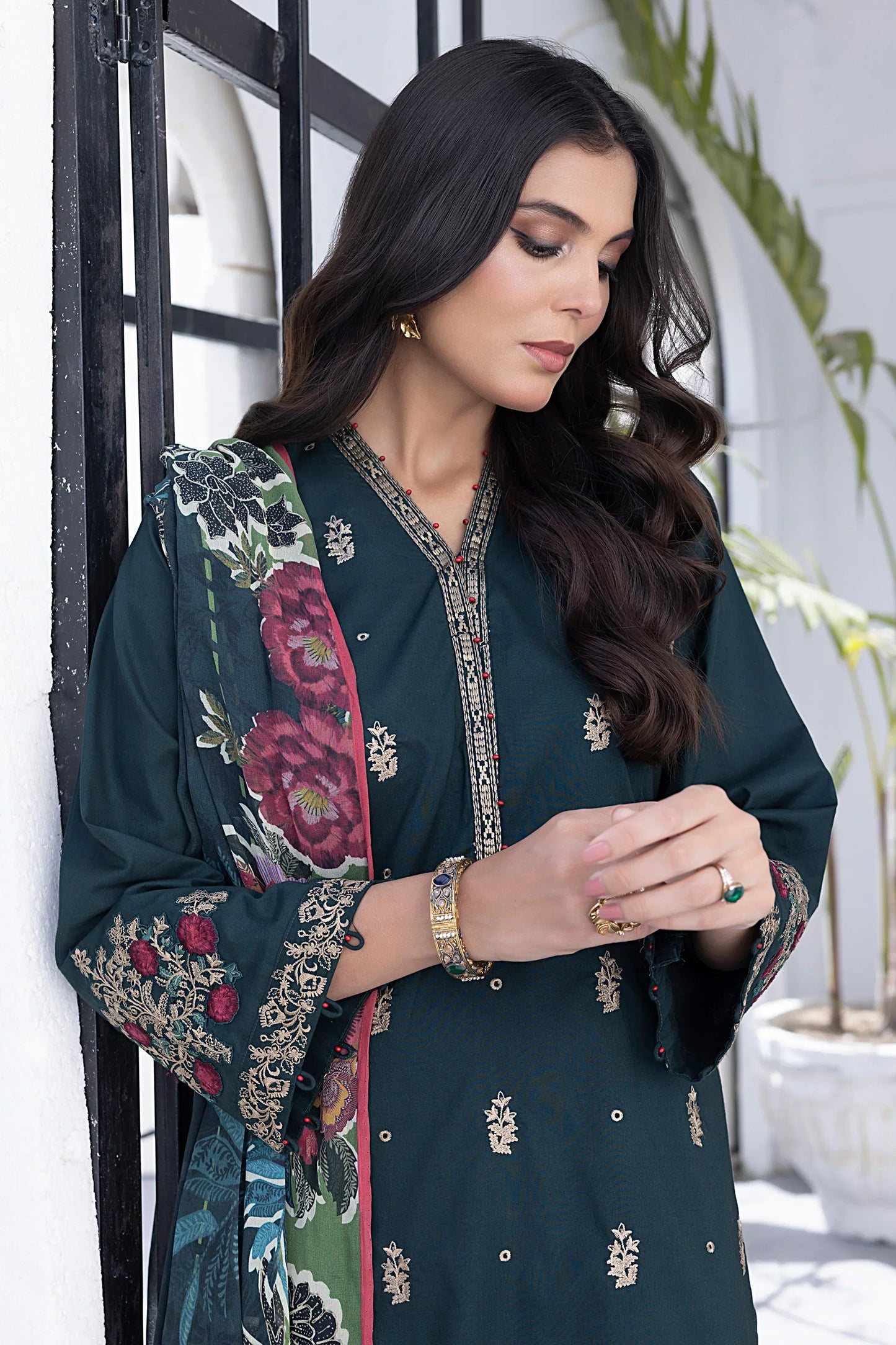 LSM | Spring Embroidered | 0067 - House Of Anaya