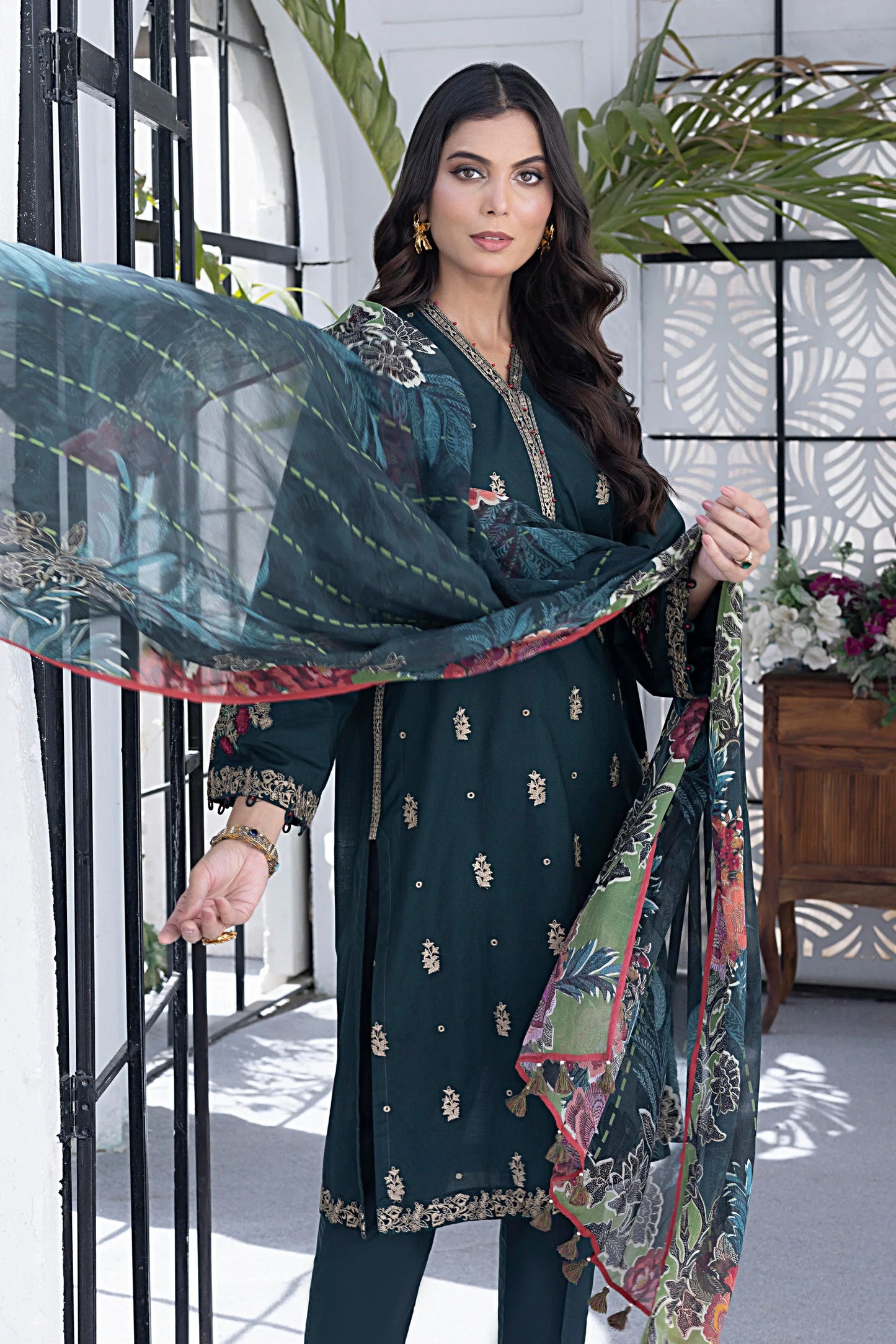 LSM | Spring Embroidered | 0067 - House Of Anaya