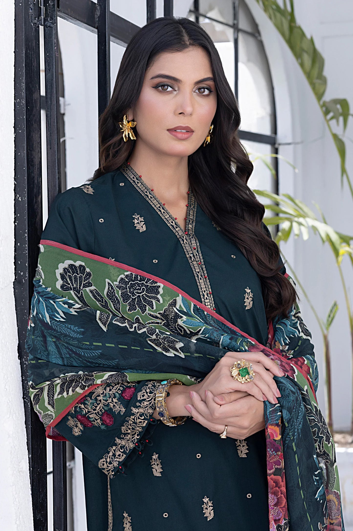 LSM | Spring Embroidered | 0067 - House Of Anaya