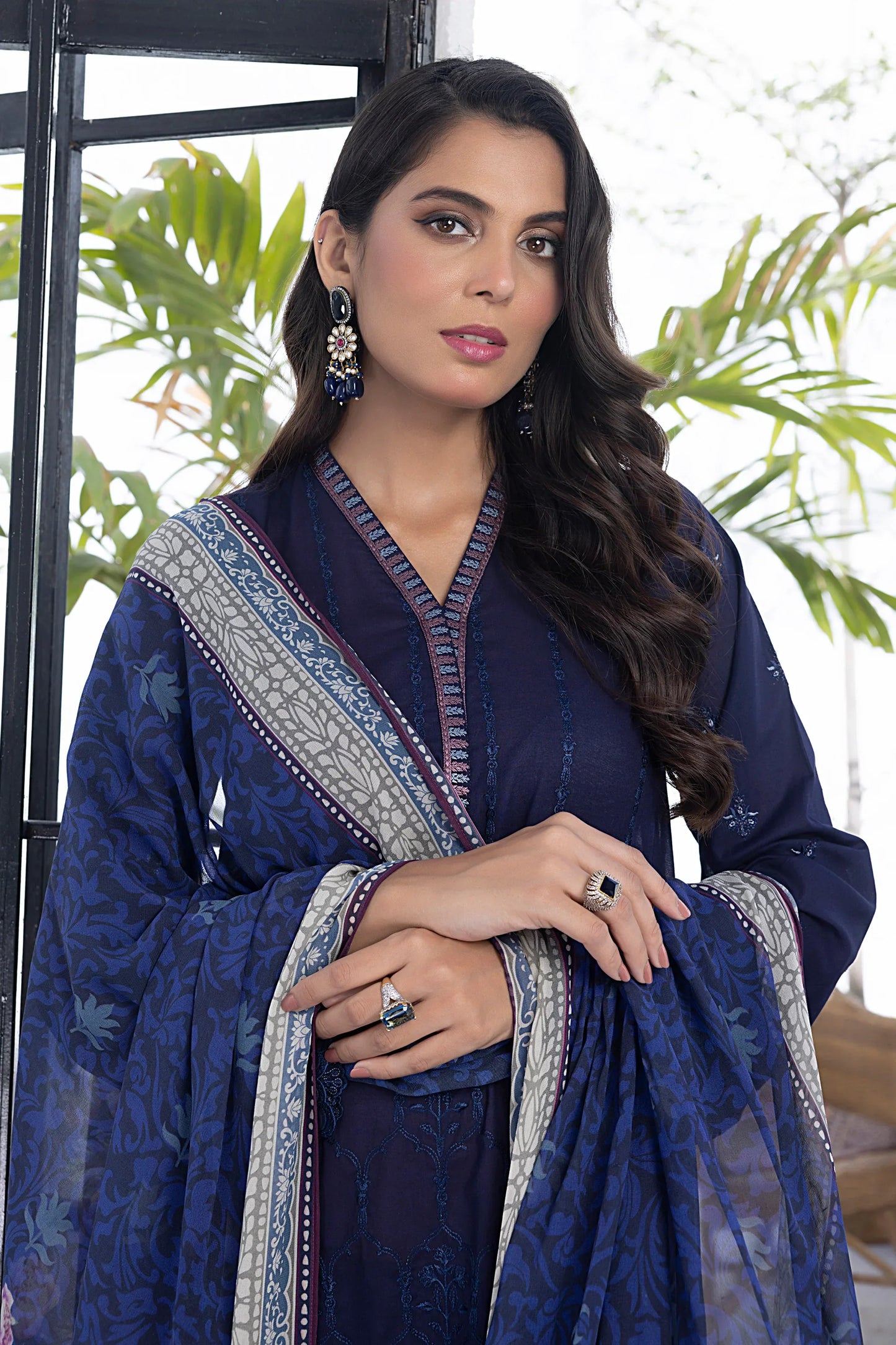 LSM | Spring Embroidered | 0122 - House Of Anaya