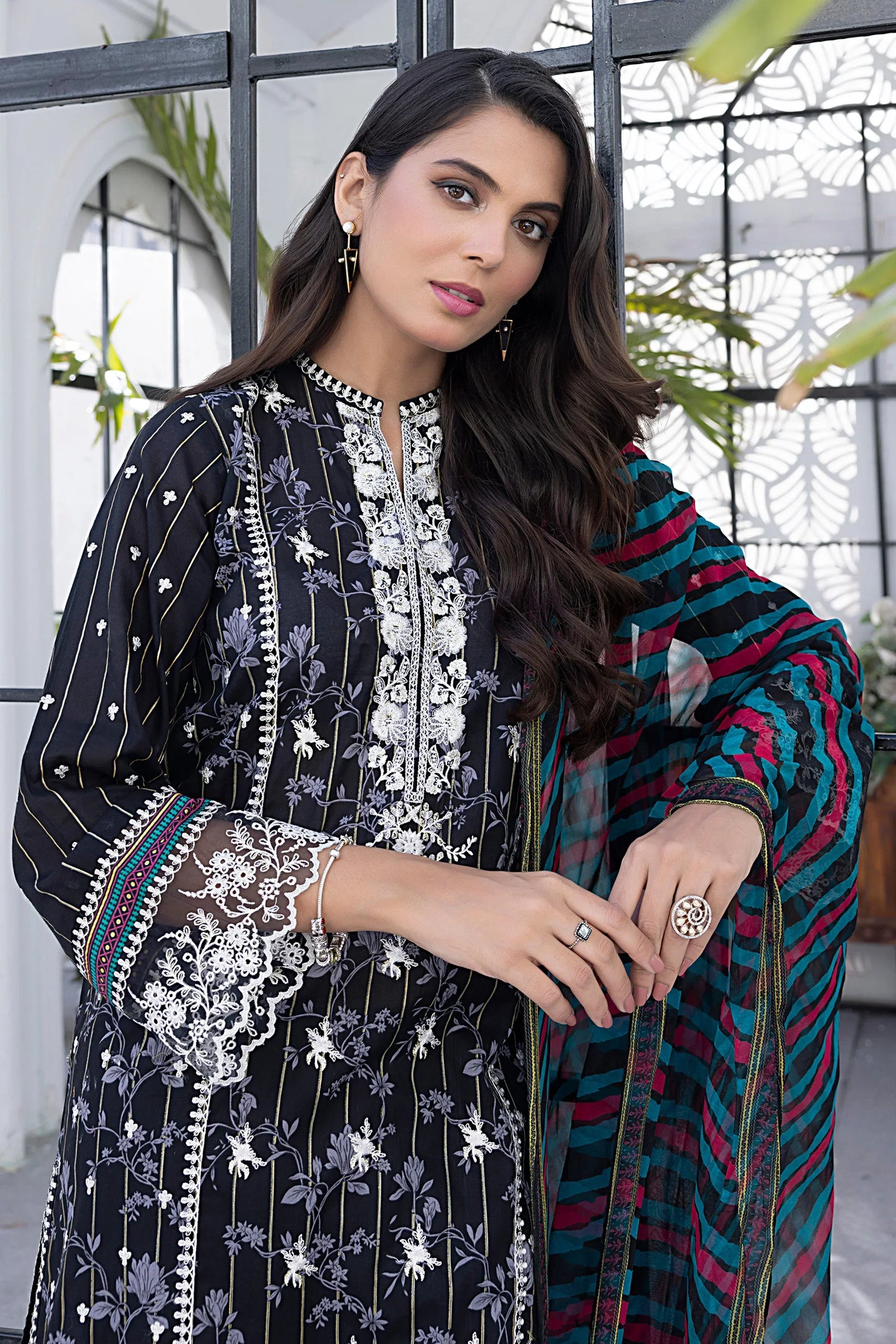 LSM | Spring Embroidered | 0171 - House Of Anaya