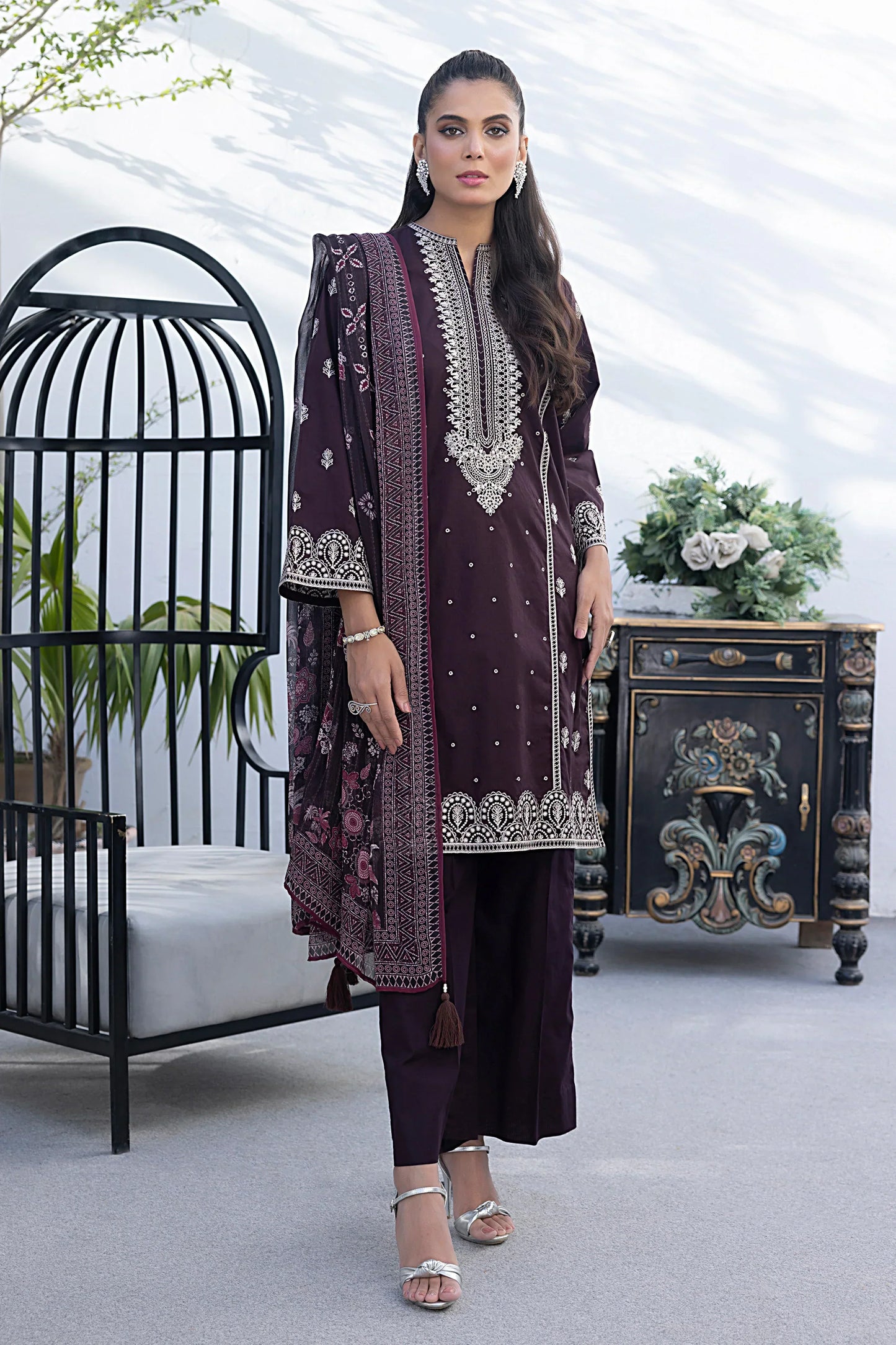 LSM | Spring Embroidered | 0013 - House Of Anaya
