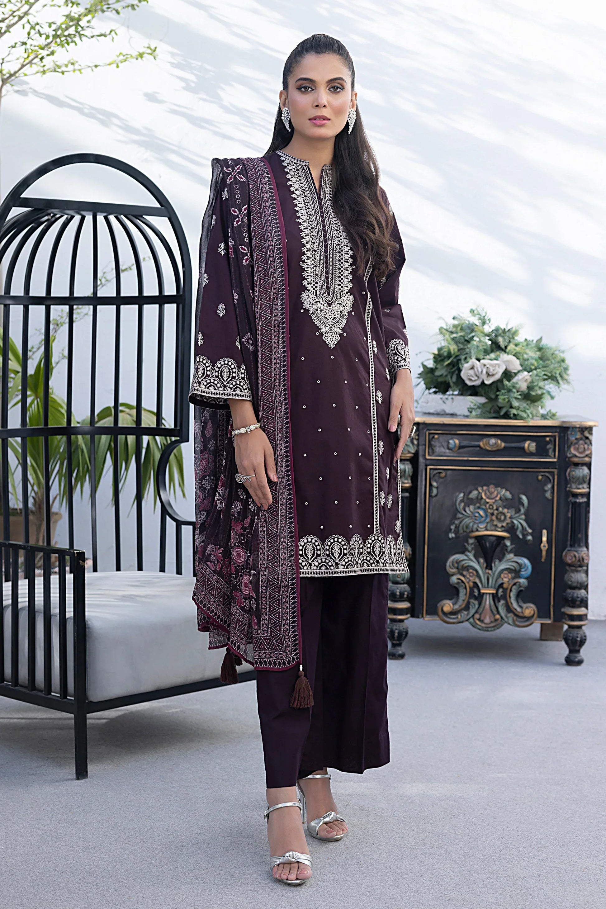 LSM | Spring Embroidered | 0013 - House Of Anaya