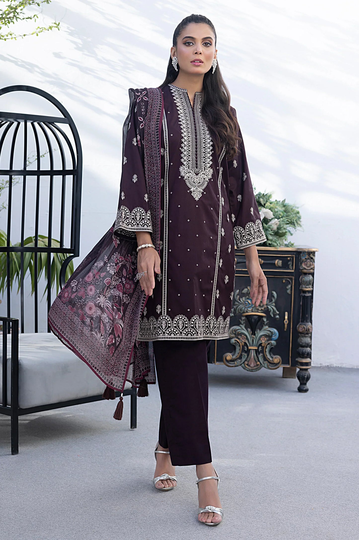 LSM | Spring Embroidered | 0013 - House Of Anaya
