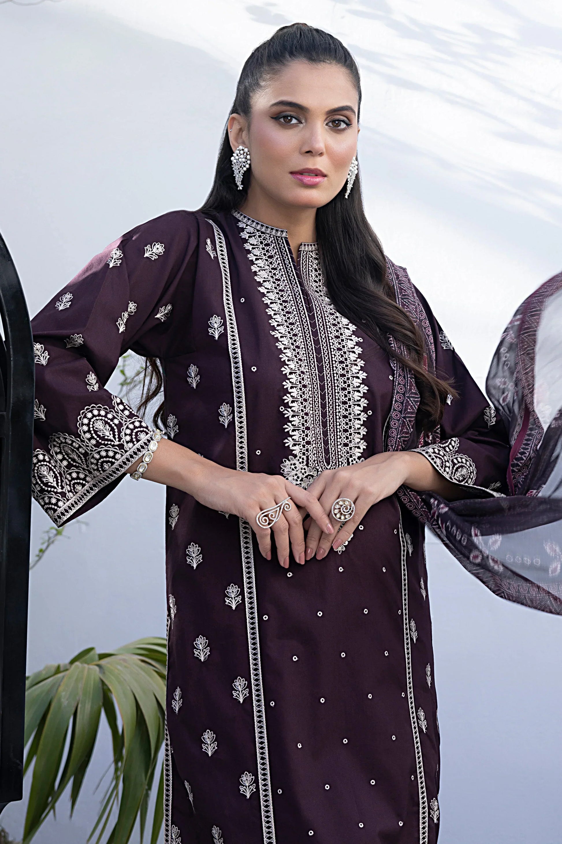 LSM | Spring Embroidered | 0013 - House Of Anaya