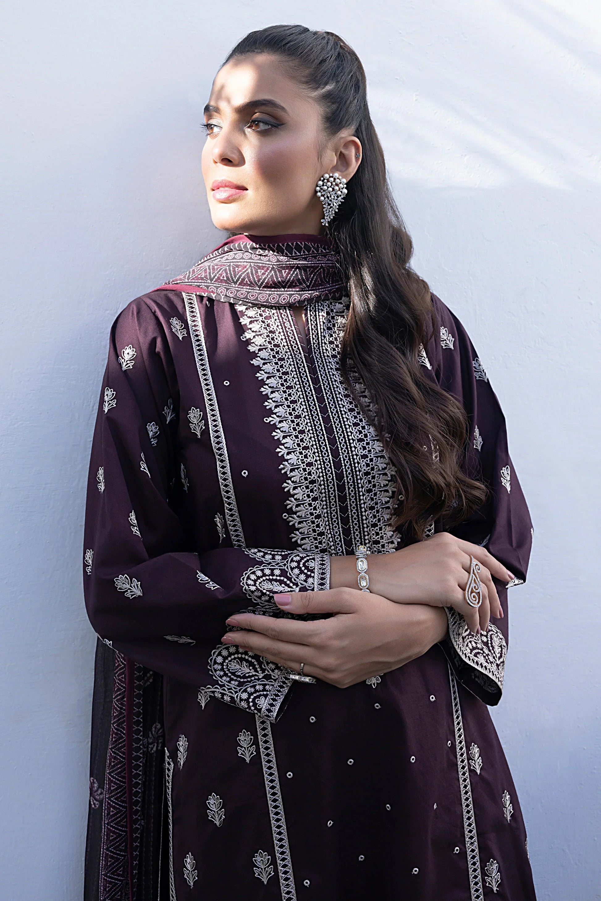 LSM | Spring Embroidered | 0013 - House Of Anaya