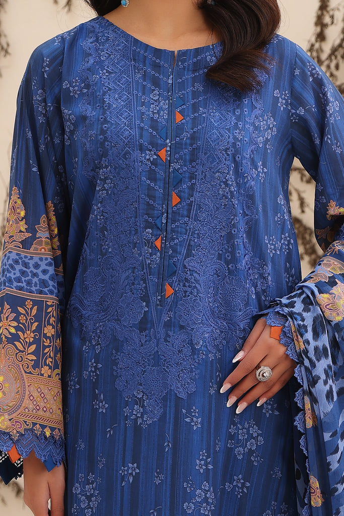 Charizma | Naranji Embroidered Lawn 24 | CN4-005 - House of Zarish