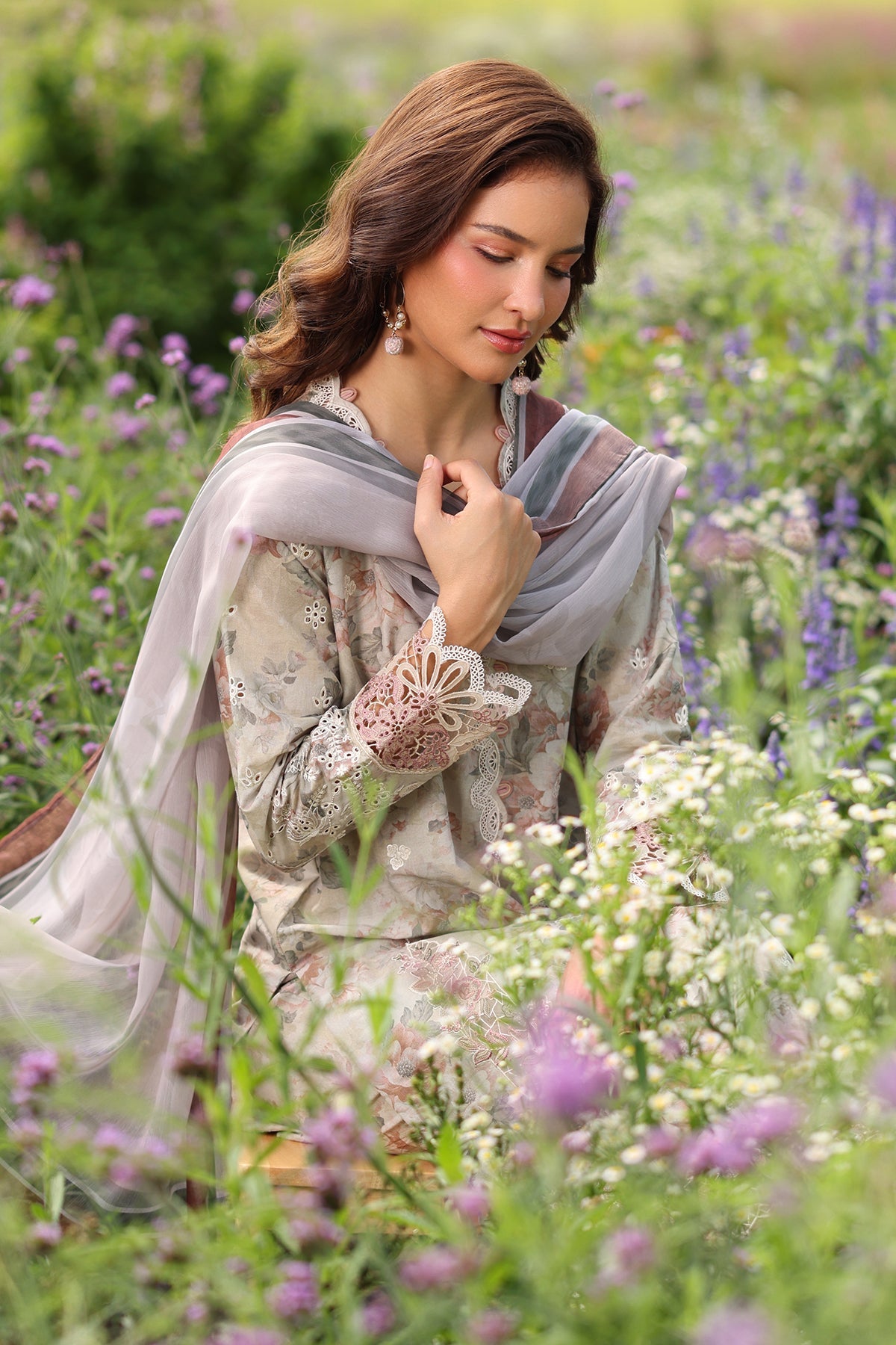Baroque | Embroidered Lawn | SF-4225