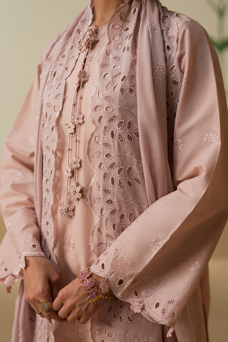Cross Stitch | Chikankari Lawn Collection | P-04 - House Of Anaya
