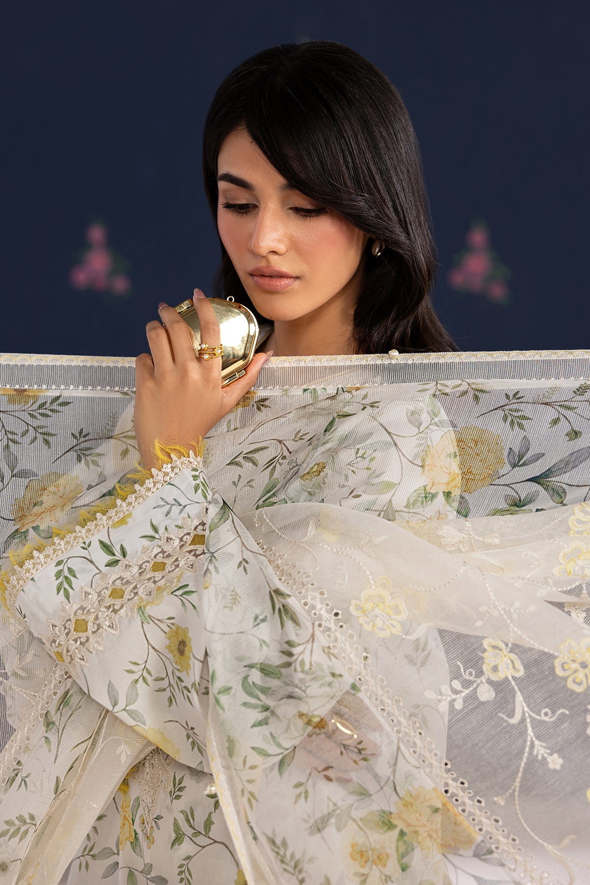 Baroque | Embroidered Lawn | SF-4460