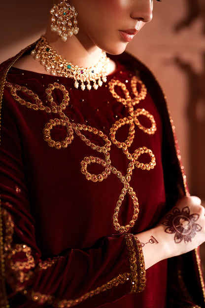 IZNIK | Raagni Velvet Formals | IV-58 Embroidered Velvet