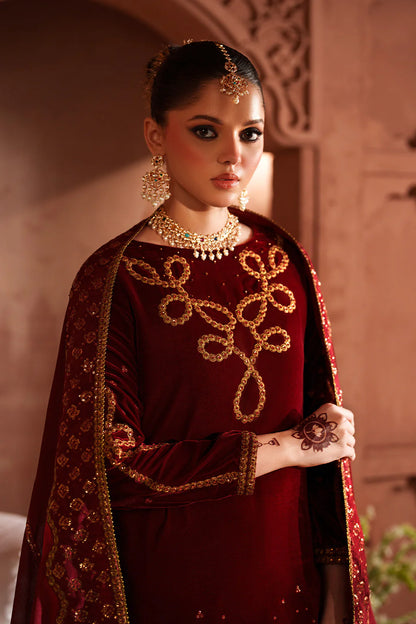 IZNIK | Raagni Velvet Formals | IV-58 Embroidered Velvet