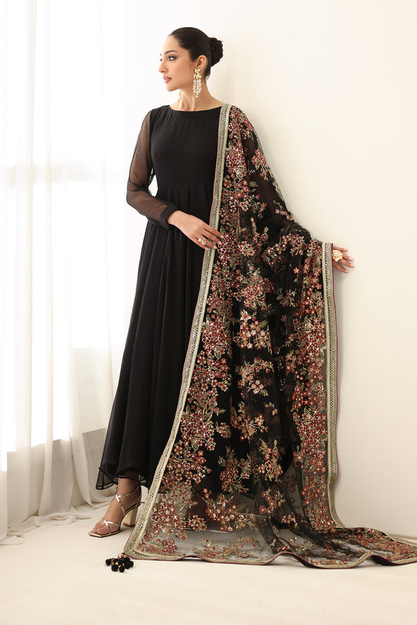 Baroque | Luxury Pret 25 | EMBROIDERED CHIFFON PR-1161