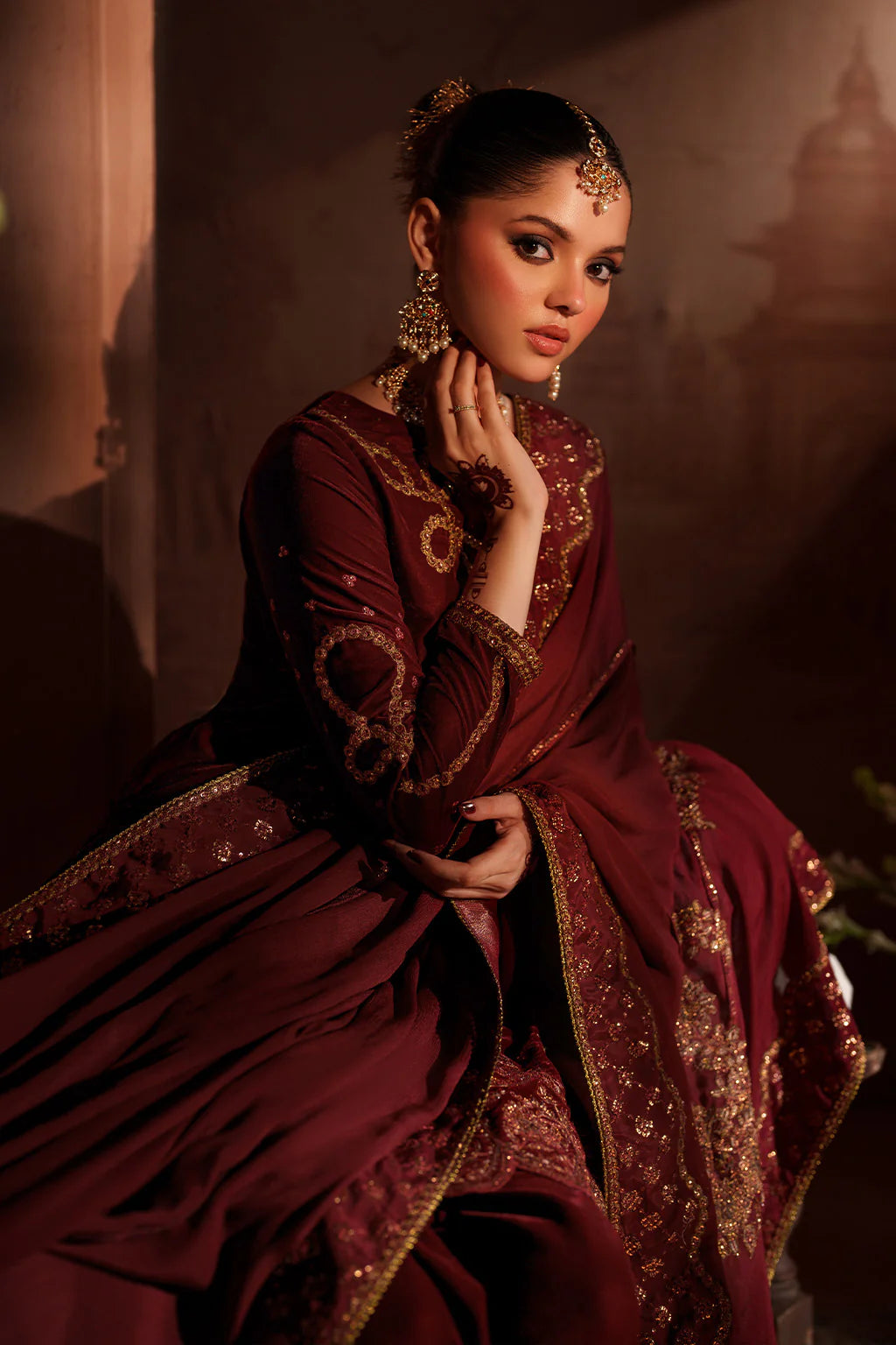 IZNIK | Raagni Velvet Formals | IV-58 Embroidered Velvet