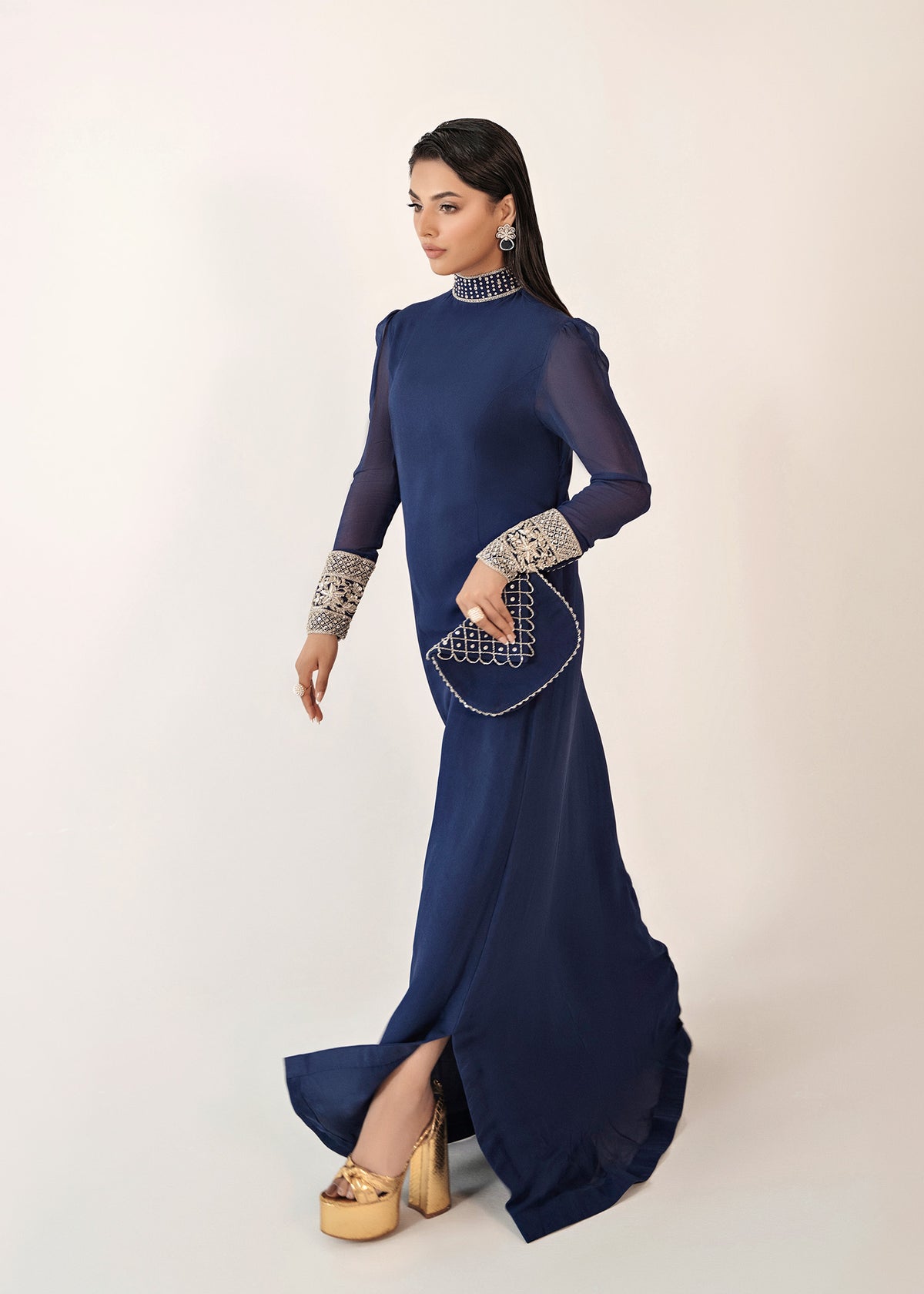 Dastoor | Euphoria Luxury Pret 24 | Azure